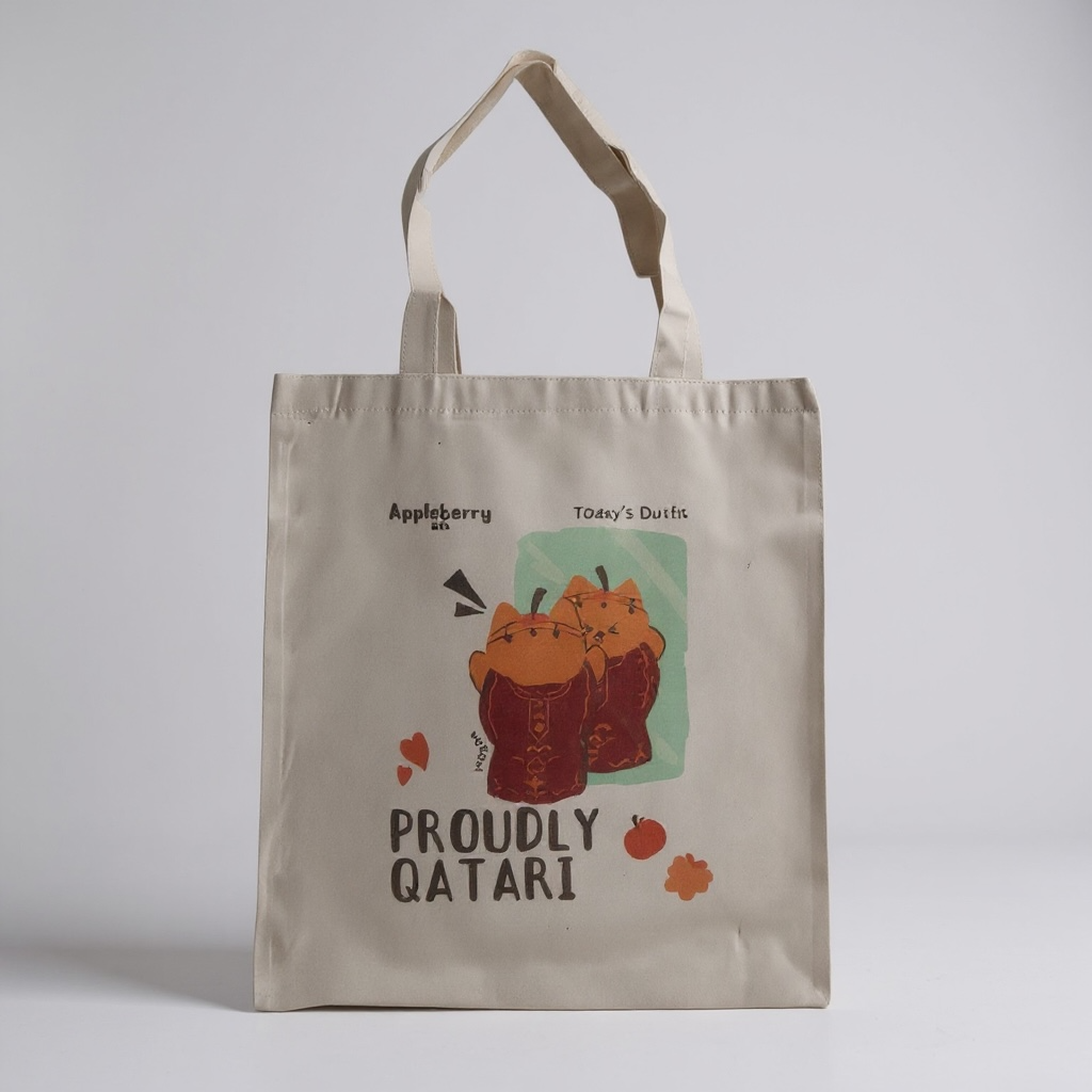 Proudly Qatari tote bag
