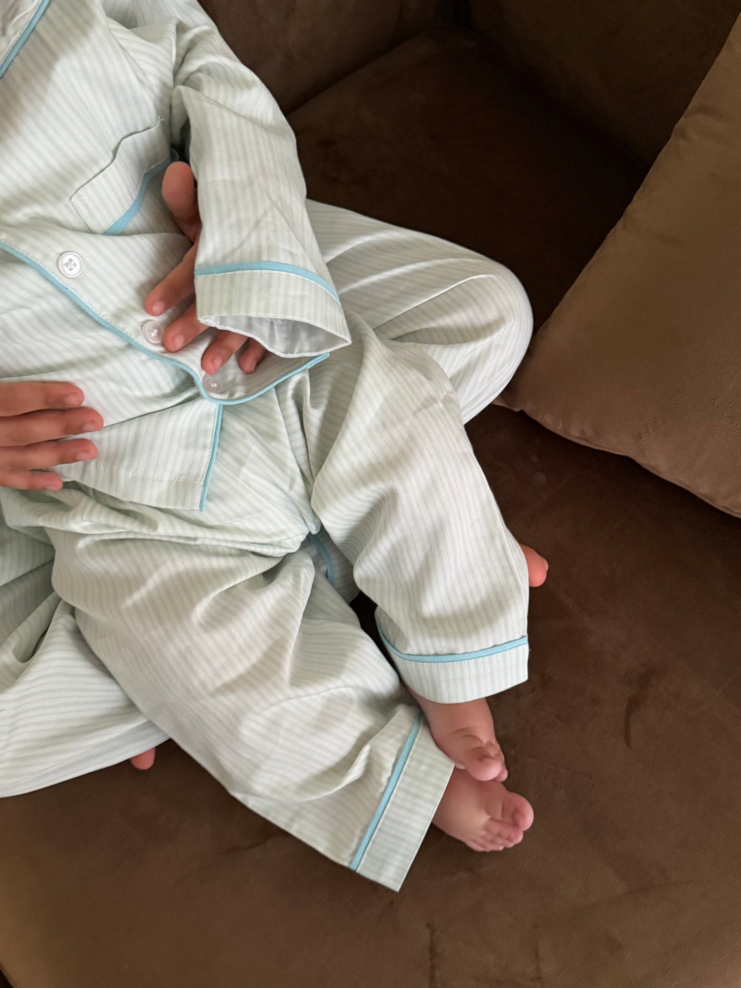 The striped pajamas