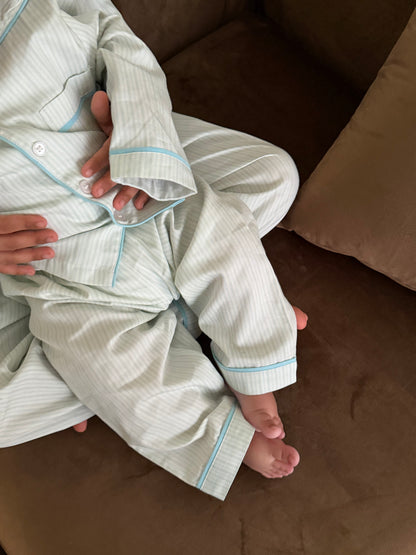 The striped pajamas