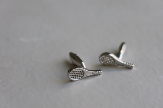 Racket cufflinks