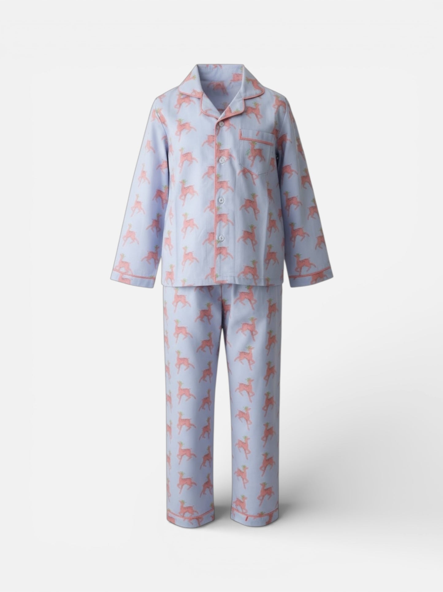 The pink deer pajamas